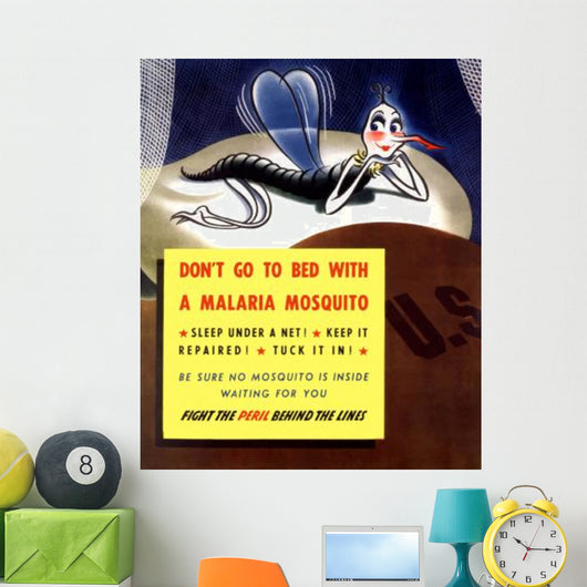 Digitally Restored War Propaganda Wall Decal Design 215
