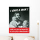 Digitally Restored War Propaganda Wall Decal Design 214