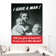 Digitally Restored War Propaganda Wall Decal Design 214