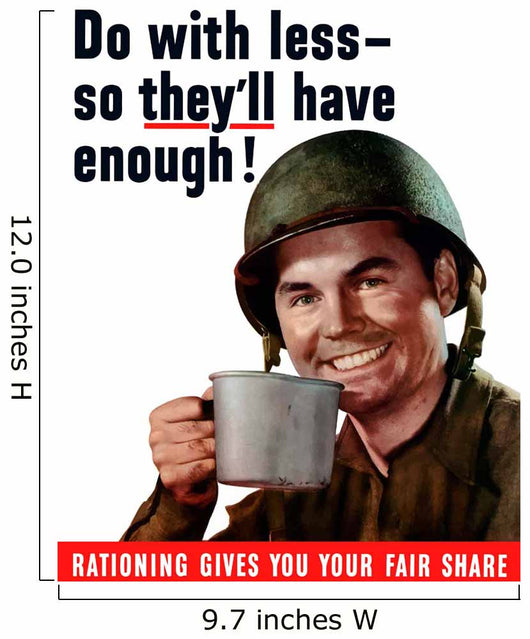 Digitally Restored War Propaganda Wall Decal Design 211