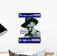 Digitally Restored War Propaganda Wall Decal Design 210
