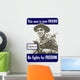 Digitally Restored War Propaganda Wall Decal Design 208