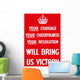 Digitally Restored War Propaganda Wall Decal Design 205