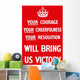Digitally Restored War Propaganda Wall Decal Design 205