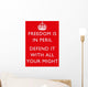 Digitally Restored War Propaganda Wall Decal Design 204