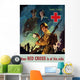 Digitally Restored War Propaganda Wall Decal Design 203