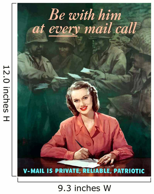 Digitally Restored War Propaganda Wall Decal Design 200