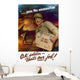 Digitally Restored War Propaganda Wall Decal Design 193