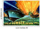 Digitally Restored War Propaganda Wall Decal Design 191