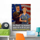 Digitally Restored War Propaganda Wall Decal Design 189
