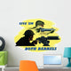 Digitally Restored War Propaganda Wall Decal Design 188