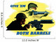 Digitally Restored War Propaganda Wall Decal Design 188