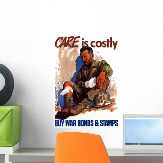 Digitally Restored War Propaganda Wall Decal Design 184