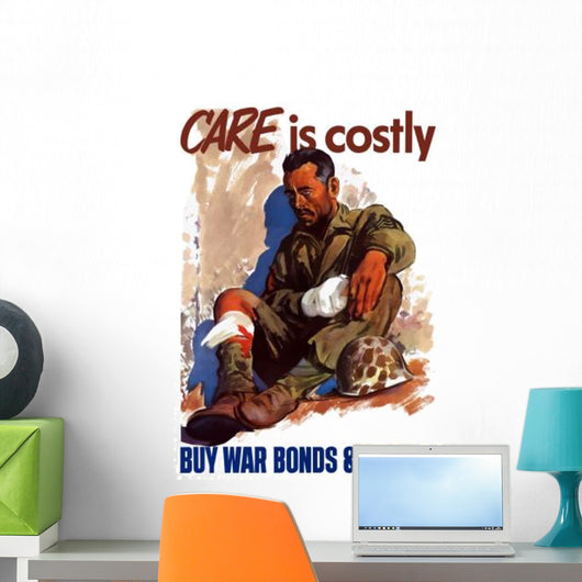 Digitally Restored War Propaganda Wall Decal Design 184