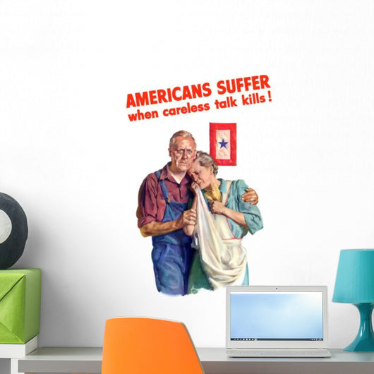 Digitally Restored War Propaganda Wall Decal Design 182