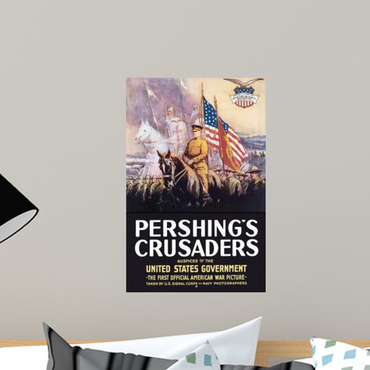 Digitally Restored War Propaganda Wall Decal Design 181