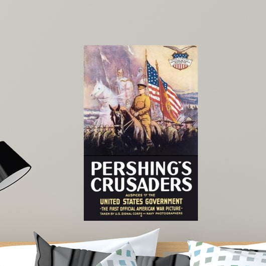 Digitally Restored War Propaganda Wall Decal Design 181