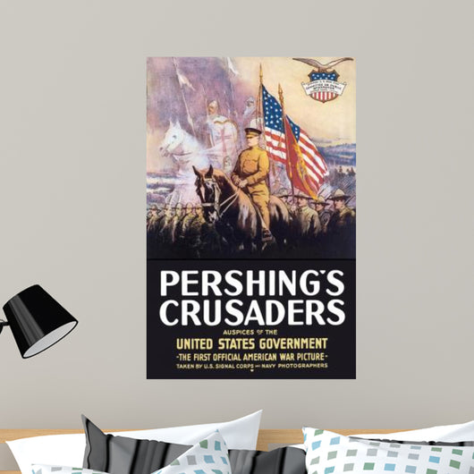 Digitally Restored War Propaganda Wall Decal Design 181