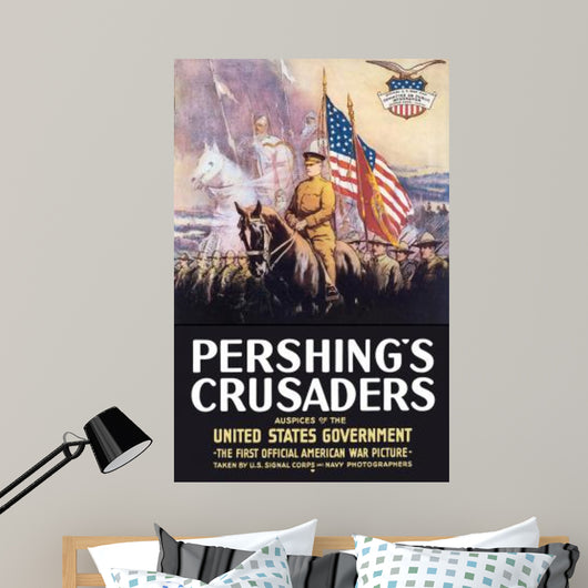 Digitally Restored War Propaganda Wall Decal Design 181