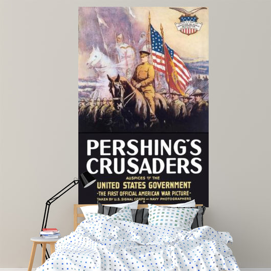 Digitally Restored War Propaganda Wall Decal Design 181