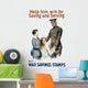 Digitally Restored War Propaganda Wall Decal Design 180