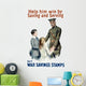 Digitally Restored War Propaganda Wall Decal Design 180