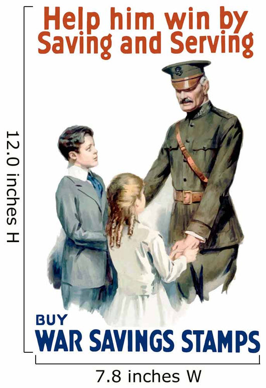 Digitally Restored War Propaganda Wall Decal Design 180
