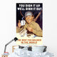 Digitally Restored War Propaganda Wall Decal Design 178