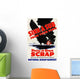 Digitally Restored War Propaganda Wall Decal Design 174