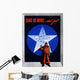 Digitally Restored War Propaganda Wall Decal Design 168
