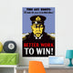 Digitally Restored War Propaganda Wall Decal Design 167