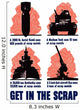 Digitally Restored Wwii War Wall Decal Design 7