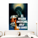 Digitally Restored War Propaganda Wall Decal Design 164