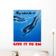 Digitally Restored War Propaganda Wall Decal Design 163