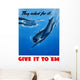 Digitally Restored War Propaganda Wall Decal Design 163