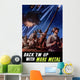 Digitally Restored War Propaganda Wall Decal Design 158