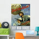 Digitally Restored War Propaganda Wall Decal Design 157