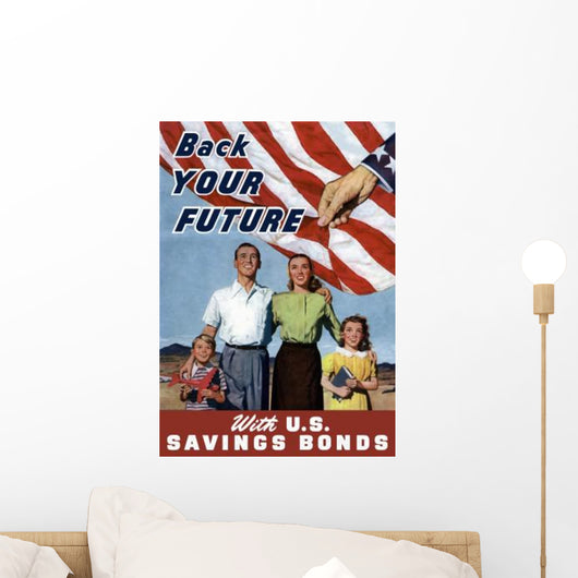 Digitally Restored War Propaganda Wall Decal Design 156