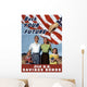 Digitally Restored War Propaganda Wall Decal Design 156