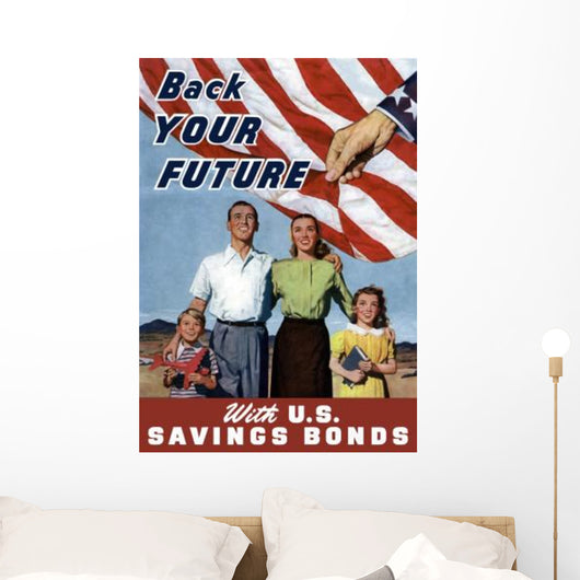 Digitally Restored War Propaganda Wall Decal Design 156