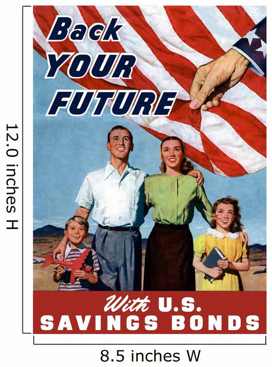 Digitally Restored War Propaganda Wall Decal Design 156