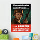 Digitally Restored War Propaganda Wall Decal Design 155