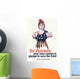 Digitally Restored War Propaganda Wall Decal Design 154