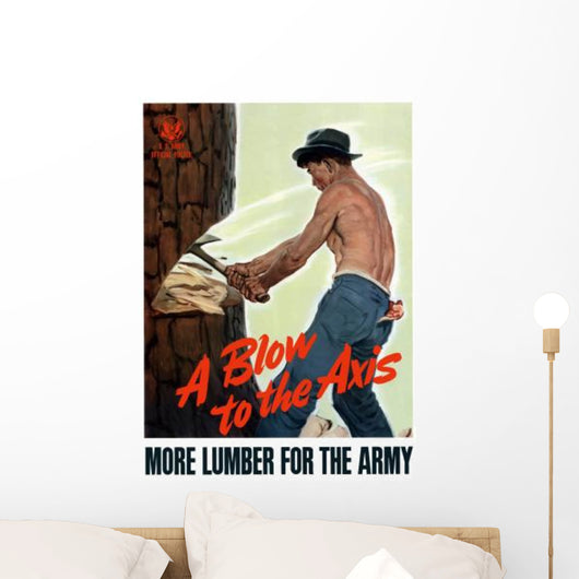 Digitally Restored War Propaganda Wall Decal Design 151