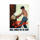 Digitally Restored War Propaganda Wall Decal Design 151