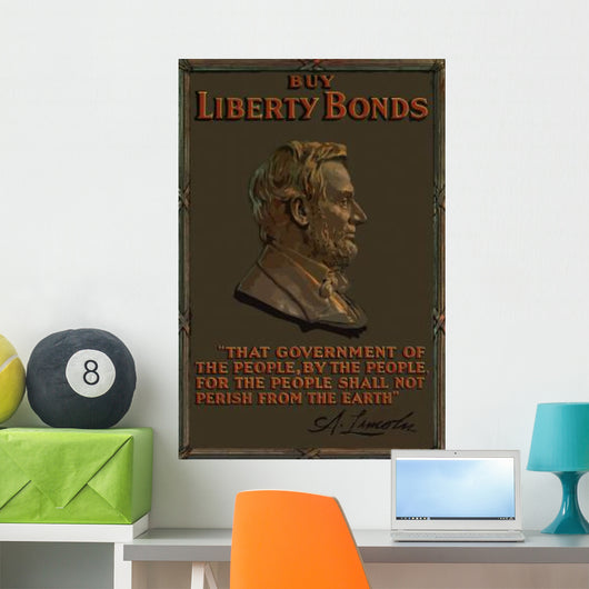 Digitally Restored War Propaganda Wall Decal Design 149