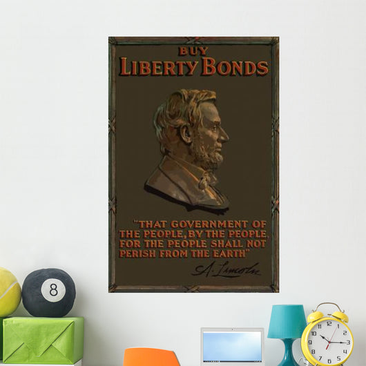 Digitally Restored War Propaganda Wall Decal Design 149