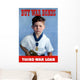 Digitally Restored War Propaganda Wall Decal Design 147