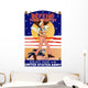 Digitally Restored War Propaganda Wall Decal Design 141