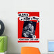 Digitally Restored War Propaganda Wall Decal Design 137